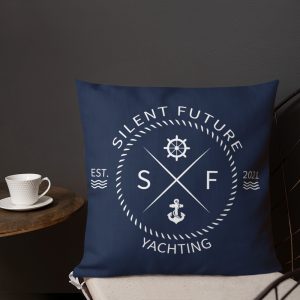 Silent Future Yachting - Premium-Kissen