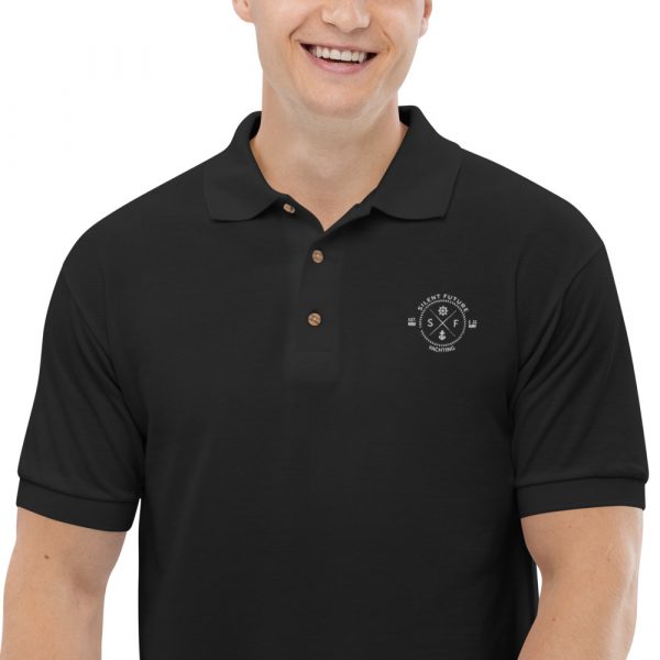 Silent Future Yachting - Besticktes Polo-Shirt – Bild 2
