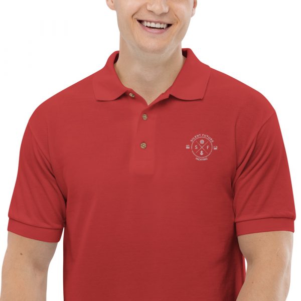 Silent Future Yachting - Besticktes Polo-Shirt – Bild 4